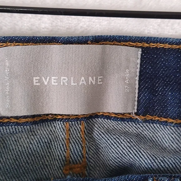 Everlane Ankle Jeans 27 Dark Blue - Picture 7 of 10
